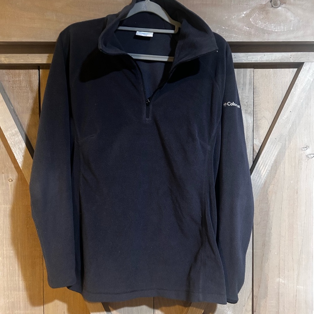 Columbia Black Fleece Pullover